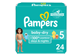 Thumbnail of product Pampers - Baby Dry Diapers, 24 units, Size 5, Jumbo Pack