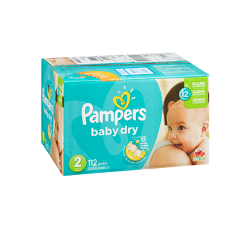 Image 2 of product Pampers - Baby Dry Diapers, 112 units, Size 2, Super Pack