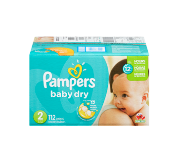 Image 3 of product Pampers - Baby Dry Diapers, 112 units, Size 2, Super Pack