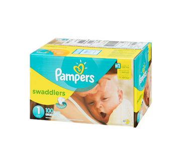 swaddlers diapers 100 diapers size 1 super pack pampers pampers swaddlers size 1