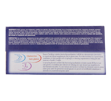 Image 3 of product Ensure - Pudding Specialized Formulated Diet, 4 x 113 g, Vanilla