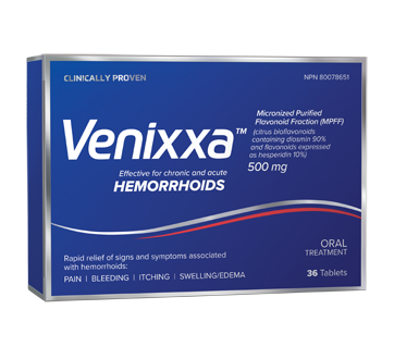 Image of product Venixxa - Hemorrhoids Tablets, 36 units