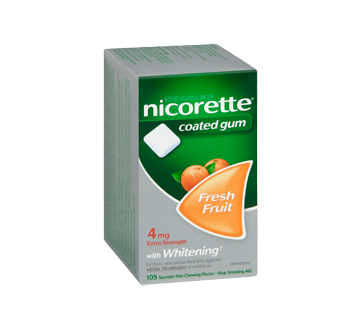 Image 2 of product Nicorette - Nicorette Gum, 105 units, 4 mg, Fresh Fruit