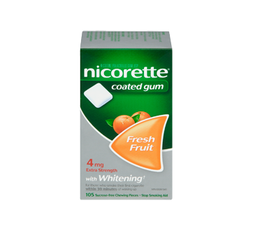 Image 3 of product Nicorette - Nicorette Gum, 105 units, 4 mg, Fresh Fruit
