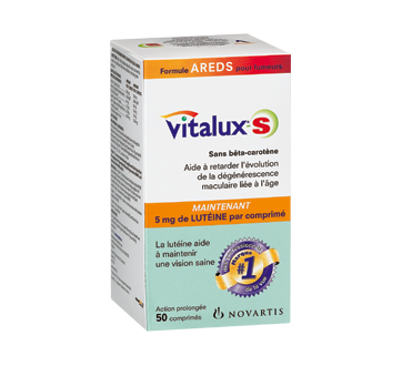 Image of product Vitalux - Vitalux-S Smokers' AREDS Formula, 50 units
