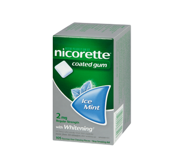 Image 1 of product Nicorette - Nicorette Gum, 105 units, 2 mg, Ice Mint