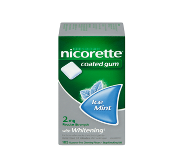 Image 3 of product Nicorette - Nicorette Gum, 105 units, 2 mg, Ice Mint