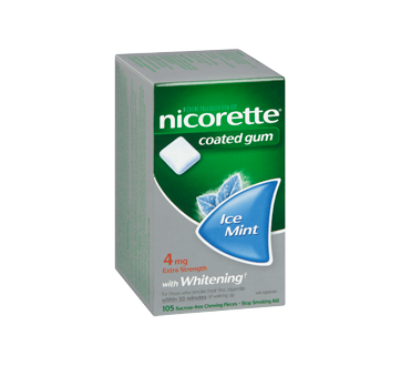 Image 2 of product Nicorette - Nicorette Gum, 105 units, 4 mg, Ice Mint