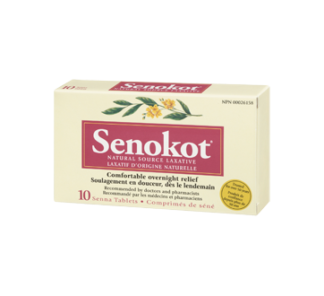 Image 1 of product Senokot - Senokot, Laxative Tablets, 10 units