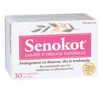 Image of product Senokot - Senokot, Laxative Tablets, 30 units