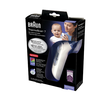 Image of product Braun - ThermoScan 7 Ear Thermometer, 1 unit
