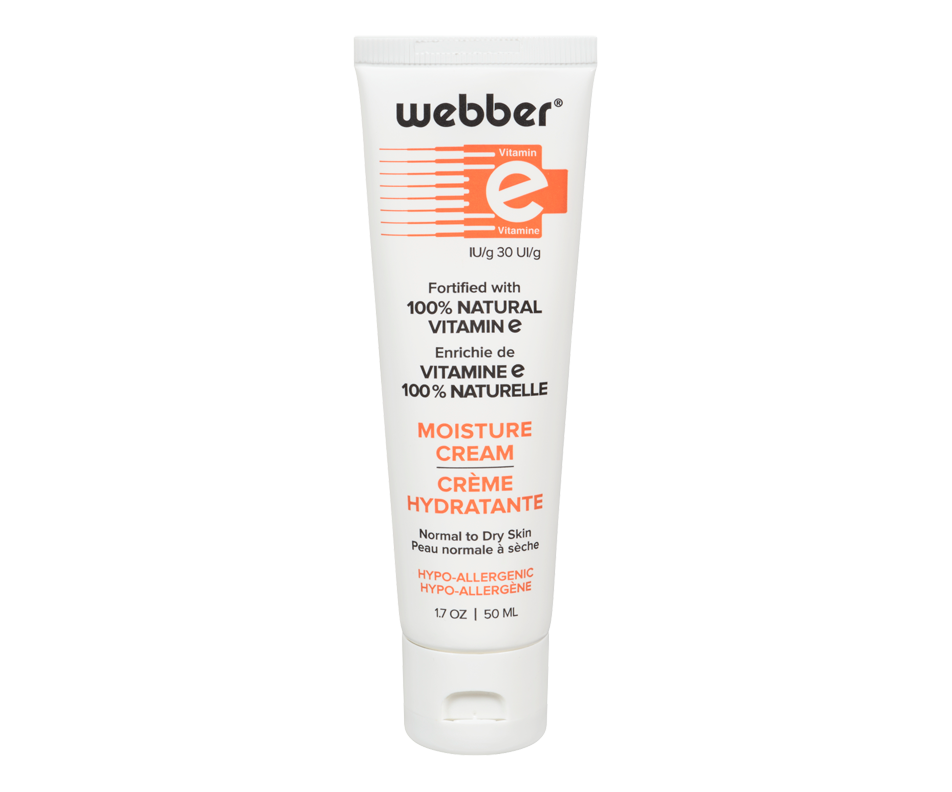 Vitamin E Moisture Cream, Normal to Dry Skin, 50 ml Webber