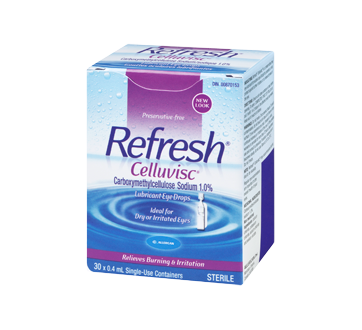 Image 1 of product Allergan - Refresh Celluvisc Lubricant Eye Drops, 30 x 0.4 ml