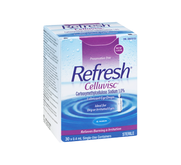 Image 2 of product Allergan - Refresh Celluvisc Lubricant Eye Drops, 30 x 0.4 ml