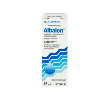 Image 3 of product Allergan - Albalon Decongestant Ophtalmic Solution, 15 ml 