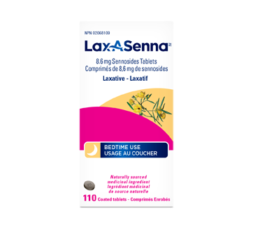 Image of product Lax-A Senna - Laxative, 110 units