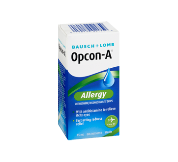 Image 2 of product Bausch and Lomb - Opcon A Allergies, 15 ml
