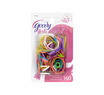 Latex Elastics 160 Units Goody Elastic Barrette Clip Or