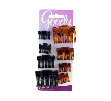 Classics Assorted Claw Clips Bow Tie Top 8 Units Goody