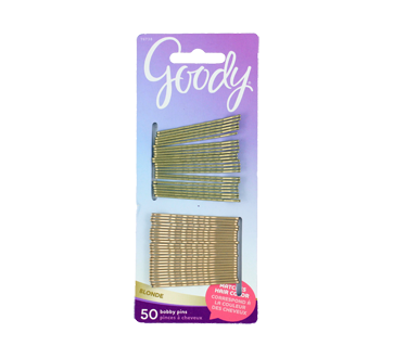 Image of product Goody - Colour Collection Metallic Finish Bobby Pin, 50 units, Blonde