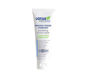 Image of product Lotus Aroma - Purifying Facial Mask Green Clay, 100 ml