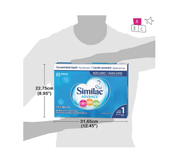 Similac advance step 1 store concentrated liquid baby formula