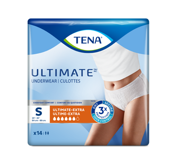 Ultimate Protective Incontinence Underwear Absorbency, Small, 14 units
