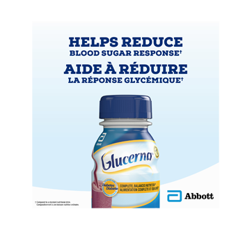 Image 7 of product Glucerna - Meal Replacement for People with Diabetes, 6 x 237 ml, Mixed berry