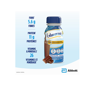 Image 3 of product Glucerna - Meal Replacement for People with Diabetes, 6 x 237 ml, Chocolate