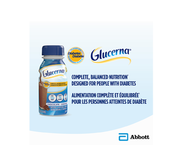 Image 4 of product Glucerna - Meal Replacement for People with Diabetes, 6 x 237 ml, Chocolate