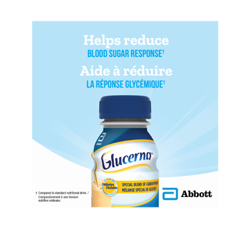 Image 6 of product Glucerna - Meal Replacement for People with Diabetes, 6 x 237 ml, Vanilla