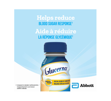 Image 6 of product Glucerna - Meal Replacement for People with Diabetes, 6 x 237 ml, Vanilla