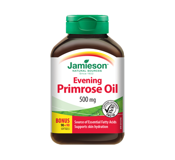 Image 1 of product Jamieson - Evening Primrose Oil 500 mg, 90+90 units