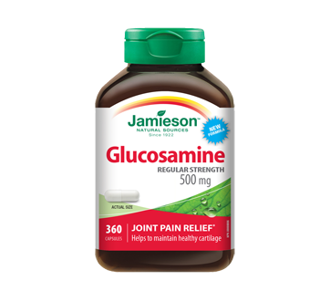 Image 1 of product Jamieson - Glucosamine 500 mg, 360 units