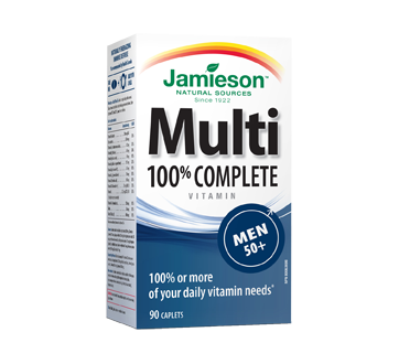 Image 2 of product Jamieson - 100% Complete Multivitamin for Men 50+, 90 units