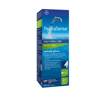 Image of product HydraSense - 100% Natural-Source Undiluted Seawater Sterile Daily Nasal Care, 100 ml