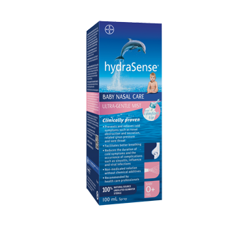 Image of product HydraSense - 100% Natural-Source Undiluted Seawater Sterile, Baby Nasal Care, 100 ml