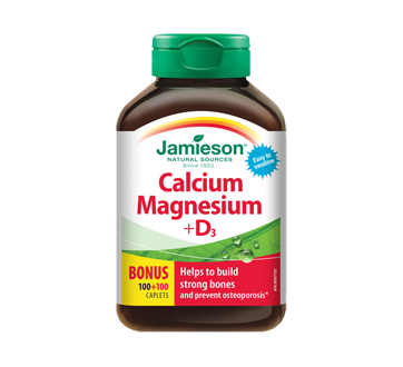 Image 1 of product Jamieson - Calcum & Magnesium with Vitamin D, 100+100 units