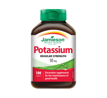 Image 1 of product Jamieson - Potassium 50 mg, 100 units