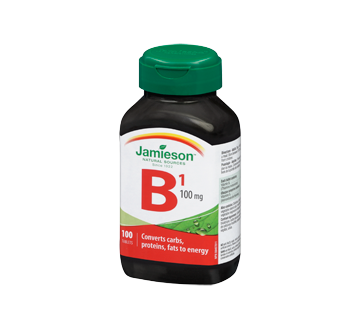 Image 1 of product Jamieson - Vitamin B1 100 mg (Thiamine), 100 units