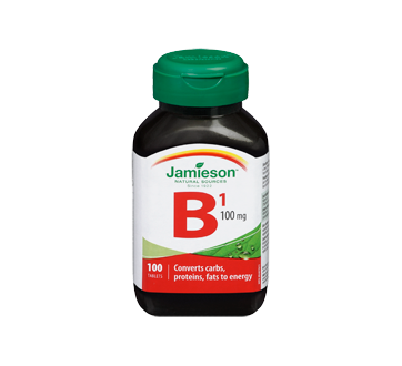 Image 3 of product Jamieson - Vitamin B1 100 mg (Thiamine), 100 units