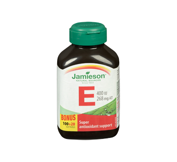 Image of product Jamieson - Vitamin E 40 IU, 100 units