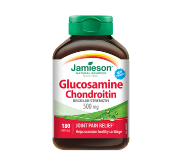 Image 1 of product Jamieson - Glucosamine & Chondroitin 500 mg, 180 units
