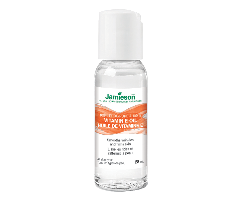 ProVitamina 100 pure vitamin E oil, 28 ml Jamieson Moisturizer