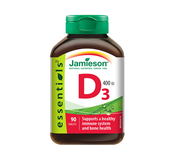 Image 1 of product Jamieson - Vitamin D 400 IU, 90 units