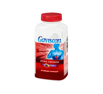 Image 1 of product Gaviscon - Gaviscon Extra Strength , 60 units, Fruit