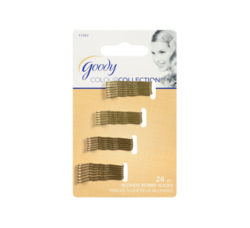 Colour Collection Metallic Small Bobby Pin 26 Units Blonde