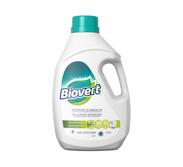 Image of product Biovert - Biovert Detergent HE, 4.43 L, Fresh Cotton