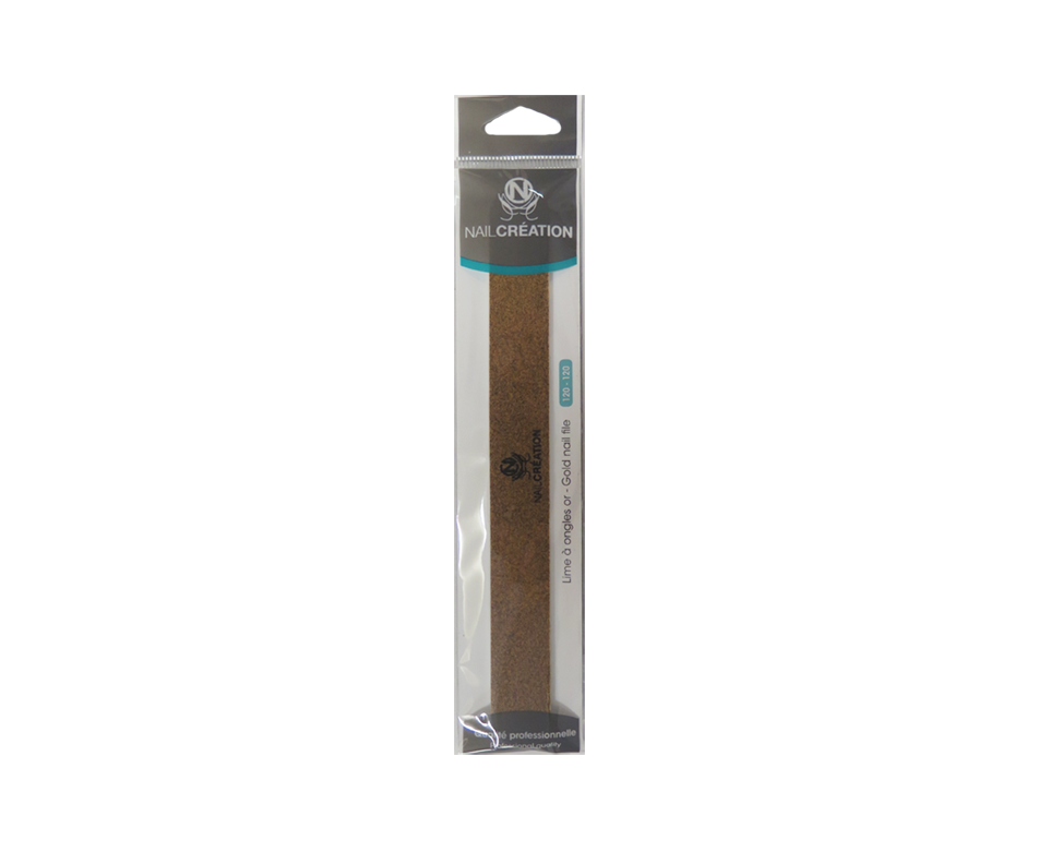 Gold Nail File, 1 unit Nail Création Nail file Jean Coutu