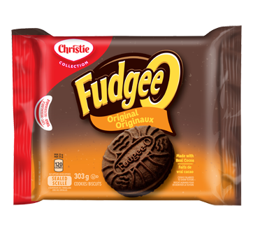 Image of product Christie - Fudgee-O Cookies Original Bag, 303 g